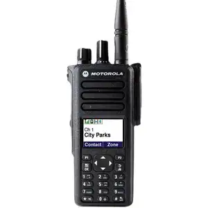 جهاز راديو إنتركوم رقمي أصلي من موتورولا طراز XPR7550e XPR7580E XIR P8668i DP4801e يعمل بنظام تحديد المواقع مزدوج النطاق VHF UHF وجهاز لاسلكي لاسلكي ذي اتجاهين