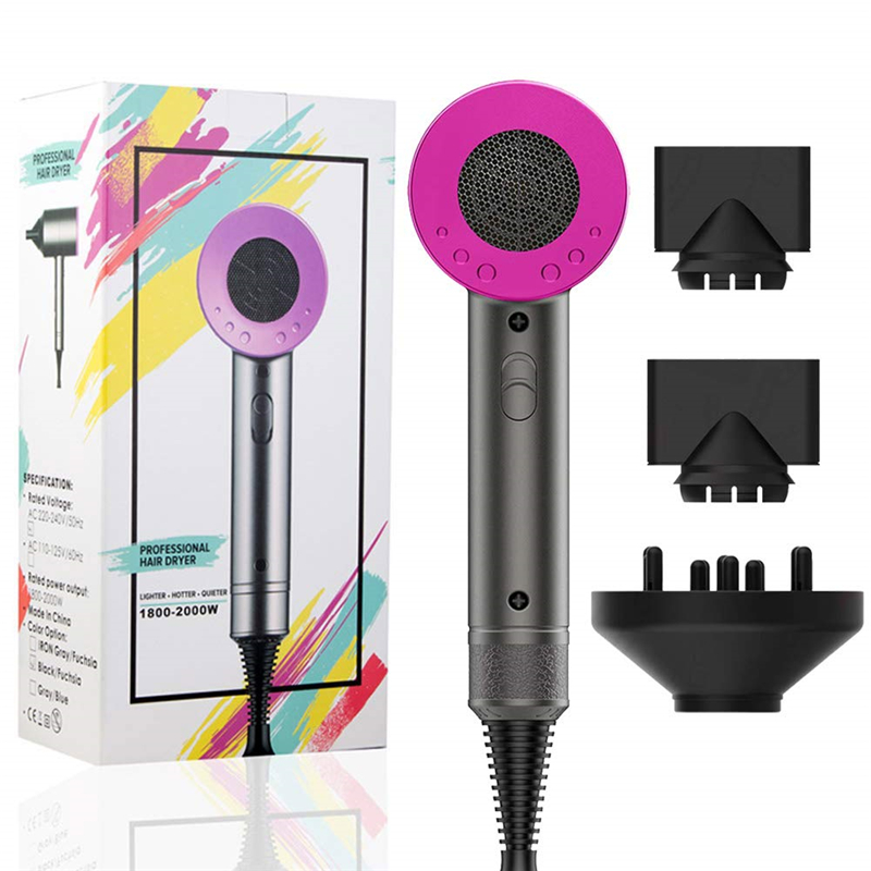 Professionele Haardrogers Uitverkoop Beste Föhn En Diffuser Voor Krullend Haar 2000W