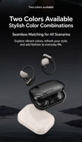 Nouveauté 2026 Écouteurs transfrontaliers X5S à conception intra-auriculaire pour 6.0, moule exclusif, traduction IA, affichage numérique, actif