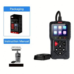 เครื่องสแกน OBD สำหรับมอเตอร์ไซค์ TopDiag M60 อ่านและล้างรหัสข้อผิดพลาดของเครื่องยนต์ เครื่องมือวินิจฉัยมอเตอร์ไซค์และยานยนต์ อัปเดตฟรีตลอดอายุการใช้งาน - Product Image 2