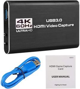 USB 3.0 4K 60Hz 1080p 60fps Video Trò chơi Capture thẻ chuyển đổi cho đầu ra live streaming <span class=keywords><strong>Xbox</strong></span> ps5 Mac Plug & Play WAZ-C3 - Product Image 5