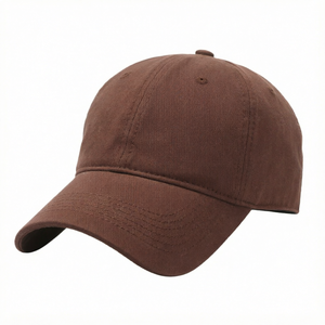 Casquette de sport personnalisée en coton Oxford 6 panneaux, sergé de luxe, séchage rapide, maille respirante, pour homme, motif à pois et fruits, pour le golf et le baseball - Product Image 1