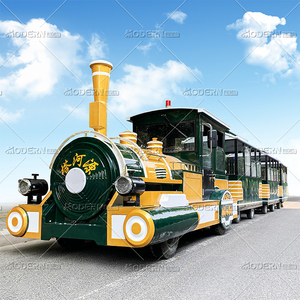 Train sans rails de conception moderne pour parcs à thème, grands complexes, sites touristiques, parcs d'exposition, centres commerciaux, à vendre - Product Image 2