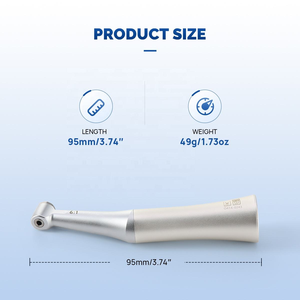 Alat Endodontik Motor <span class=keywords><strong>Handpiece</strong></span> / <span class=keywords><strong>Handpiece</strong></span> Putar Kontra Sudut Kecepatan Rendah Berbahan Logam Bertenaga Mesin - Product Image 3