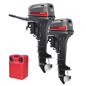 Nouveau Moteur à Essence 2 Temps 15 CV avec Système de Démarrage et Refroidissement par Eau pour Bateaux de Pêche - Vente Flash - Product Image 3