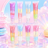 FAIRY LG288 Gloss à lèvres hydratant scintillant liquide brillant trois en un nouveau design