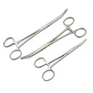 ชุดอุปกรณ์จับฟัน ODONTOMED 2011 ROCHESTER PEAN FORCEPS & HEMOSTAT LOCKING CLAMP ขนาด 6 นิ้ว 7 นิ้ว 8 นิ้ว ทำจากสแตนเลส ใช้ในโรงพยาบาล ได้รับการรับรองมาตรฐาน CE จำนวน 3 ชิ้น - Product Image 1