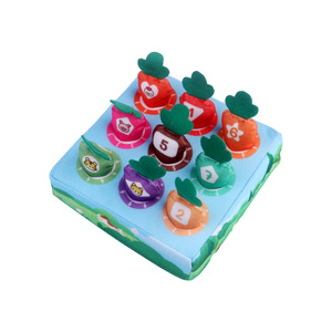 Pull Carrot Toy Plush Chewable Educational For Infants Toddlers 0-3 Years Old Motor Skill Development - Product Image 3