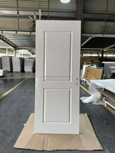 Porte WPC moderne Jiuyixing, facile à installer, surface finie, porte intérieure imperméable, WPC avec revêtement en <span class=keywords><strong>film</strong></span> PVC, porte en peau de WPC - Product Image 4