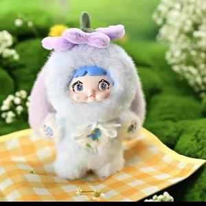 Tùy chỉnh duy nhất mù hộp Vinyl vườn bộ sưu tập dễ thương chút thỏ sang trọng Thú nhồi bông đồ chơi nommi No.2 PP bông điền lưới - Product Image 5