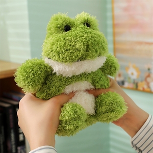 Nuova rana peluche animali giocattoli pelosi cuscini di pecora e rana bambola da compagnia come <span class=keywords><strong>regalo</strong></span> di compleanno - Product Image 2