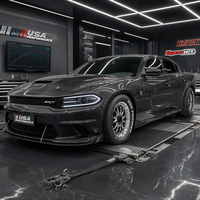 Nouvelles jantes de course en alliage d'aluminium forgé Beadlock 18x5 15x10 GF 5x114.3 finition or personnalisée pour Charger Drag Retrofit/Upgrade
