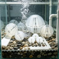 Balle creuse en plastique CPVC, balle polyédrique creuse, résistante aux hautes températures, pour le traitement des gaz corrosifs