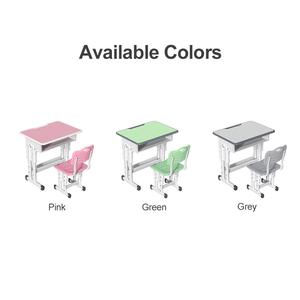 Trẻ Em Bằng Gỗ Bàn Với Ghế Nhựa Chiều Cao Có Thể Điều Chỉnh Nghiên Cứu Bảng Và Ghế Đặt Cho Trẻ Em Lớp Học Sinh Viên Bàn Và Ghế Bàn - Product Image 6