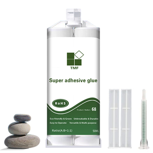 Résine époxy SANKIN, colle époxy tout usage AB, époxy pour le collage de dalles en quartz, marbre, granit, pierre frittée, remplissage de joints, colle pour carrelage - Product Image 1