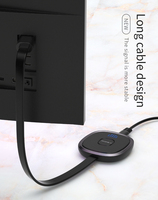 Transmisor inalámbrico G19 Hdmi/4K y recepción de vídeo Wifi para cámara, receptor Hdmi limpio, extensor Usb de 500M