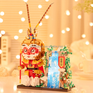 Khỉ Vua Tự Làm Câu Đố <span class=keywords><strong>B</strong></span>ộ Sưu Tập Xây Dựng Khối Hoàn Hảo ABS Nhựa Mô Hình Hộp Bao <span class=keywords><strong>B</strong></span>ì Anime Nhân Vật Trang Trí Nội Thất Câu Đố Trò Chơi Thiết Lập - Product Image 5