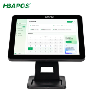 Moniteur tactile 15.6 pouces <span class=keywords><strong>Terminal</strong></span> <span class=keywords><strong>de</strong></span> <span class=keywords><strong>paiement</strong></span> intelligent POS Caisse enregistreuse à écran tactile électronique pour des opérations <span class=keywords><strong>de</strong></span> point <span class=keywords><strong>de</strong></span> vente efficaces - Product Image 3