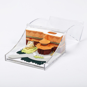 Nhà Máy Bán Buôn OEM Tùy Chỉnh 3D Nghệ Thuật Memo Pad Nhỏ Dễ Thương Kawaii Học Sinh Văn Phòng Phẩm Văn Phòng Nguồn Cung Cấp 3D Ghi Chú Dính Pad - Product Image 5