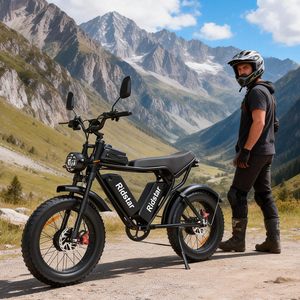 YVY Q20 Pro 52V 40Ah 20" EBike Fat Tire Mountain Dirt Bike Dual Motor Battery Electric Bicycle Electric Bikes for Adults - Product Image 2