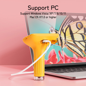 <span class=keywords><strong>2025</strong></span> Chất Lượng Cao 8LED 1000X HD Video Xách Tay Pocket Trẻ Em Của Kỹ Thuật Số Magnifier Đồ Chơi Trẻ Em Kính Hiển Vi Máy Ảnh Cho Khoa Học - Product Image 5