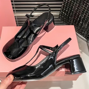 Sandalias de Plataforma Mary Jane de Verano para Mujer, de Alta Calidad, con Hebilla Ajustable, Cómodas, Transpirables y de Tacón Alto - Product Image 4