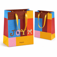 Sacs d'emballage de luxe durables pour cadeaux d'anniversaire pour enfants - Écologiques, recyclables, biodégradables, réutilisables, en papier, thème dessin animé, exposition