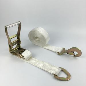 Sangle <span class=keywords><strong>d</strong></span>'<span class=keywords><strong>arrimage</strong></span> à cliquet en polyester E Track pour <span class=keywords><strong>voiture</strong></span> de camion avec mousqueton - Product Image 3