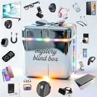 Nouvelle Boîte Mystère 3C Tech 2026 – 100% Surprise : Écouteurs Gaming, Enceinte Intelligente, Smartphone, Tablette – Boîte Surprise Chanceuse – Cadeau de Noël