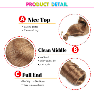 Pháp lọn tóc bện phần mở rộng Tóc tổng hợp tóc Loose sóng xoắn ốc Curl bím tóc nhiệt độ cao Ombre - Product Image 3