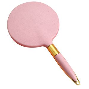 プロのカスタムABSPPプラスチックラウンドウーマンハンドミラーハンギングハンドヘルド化粧品化粧鏡 - Product Image 5