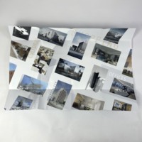Folleto de Empresa Plegable Grande Personalizado con Diseño de Plegado Especial, Impresión Digital en Papel Offset de Alta Calidad para Introducción de la Empresa