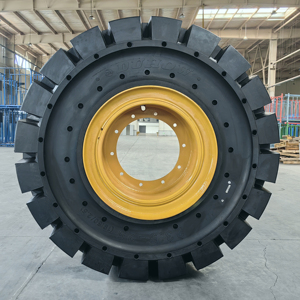 ยาง DUHOW Solid Bias รุ่นใหม่ ออกแบบมาเฉพาะสำหรับรถตัก DH306 ขนาด 17.5-25 23.5-25 - Product Image 3