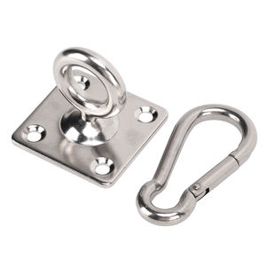 Crochets en forme de U pour montage mural <span class=keywords><strong>au</strong></span> <span class=keywords><strong>plafond</strong></span> <span class=keywords><strong>suspendu</strong></span> Crochet pour <span class=keywords><strong>hamac</strong></span> robuste Base en métal pour balançoire - Product Image 1