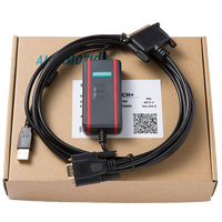 Cable de Programación Industrial USB-HITECH AMSAMOTION con Chip FTDI Mejorado, 4m, IP44, Conductor de Cobre, Aislamiento de PVC, 0~45