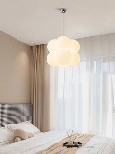 Atunus Nordic minimalista elegante palloncino bianco camera dei <span class=keywords><strong>bambini</strong></span> luce ragazza palla lampada a sospensione ristorante lampada camera da letto lampadario - Product Image 3
