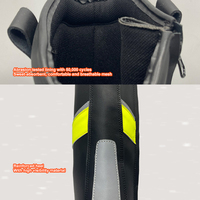 Bottes imperméables d'extérieur H-338 Botte de randonnée de sécurité en cuir supérieur ignifuge