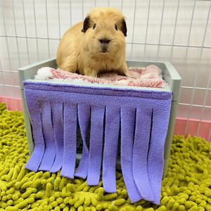 Cama de Plástico <span class=keywords><strong>para</strong></span> Mascotas Pequeñas, Escondite <span class=keywords><strong>para</strong></span> <span class=keywords><strong>Cobayas</strong></span>, Escondite <span class=keywords><strong>Esquinero</strong></span> <span class=keywords><strong>para</strong></span> Mascotas Pequeñas, Bonito <span class=keywords><strong>para</strong></span> Hámsteres y <span class=keywords><strong>Cobayas</strong></span> - Product Image 3