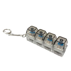 Llavero con Teclado LED, Juguete Sensorial Antiestrés, Clicker de Cristal, Gadget <span class=keywords><strong>para</strong></span> Adultos y Niños - Product Image 5
