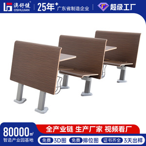 โต๊ะและเก้าอี้ห้องบรรยาย Ausnutria รุ่น JH-032 แบบพับได้สำหรับโรงเรียน - Product Image 5
