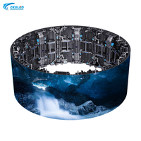 Pantalla LED para Publicidad Interior y Exterior, Impermeable, P2.6 P2.9 P3.91, Pantalla Vertical Flexible