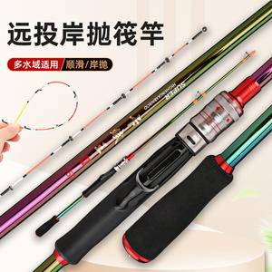 Caña de Pescar de Fibra de Carbono de Super Velocidad, 2 Metros, Acción Media Rápida, para Pesca en Mar, Barco, Balsa, Lanzamiento - Product Image 1