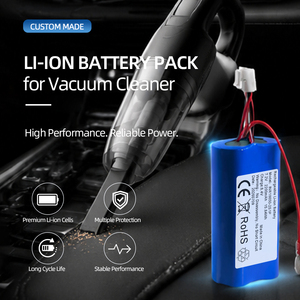 7,4V 2200mAh oplaadbare 2S1P 18650 Li-ion batterijpack met BMS voor handstofzuiger - Product Image 3