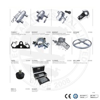 Accessoires pour treillis en aluminium TECH TEAM, goupille de fixation, connecteur conique, pince pour éclairage de scène d'événements, haut-parleur, treillis en aluminium