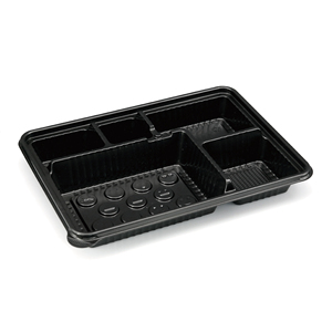 Article incontournable de premier ordre : boîte noire en PP avec couvercle en PET et fonction anti-buée avancée pour le stockage alimentaire - Product Image 3