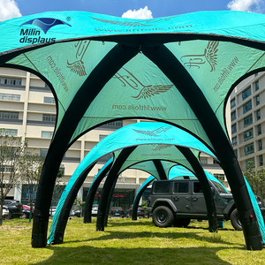 Tente gonflable hermétique Tente de glamping pour événement, sport, course, activité de neige, sol plat, tente à air pour randonnée et compétition - Product Image 6