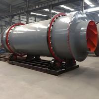 Secador de tres rotaciones de alta eficiencia, engranaje PLC, varias capacidades para secar arena de sílice, arena de Río, motor de arena fabricado