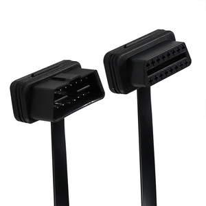 สายต่อขยาย OBD2 ยาว 1 เมตร/3.3 ฟุต แบบ 16 พิน ชาย-หญิง สายแบน สำหรับเครื่องสแกน OBDII ในรถยนต์ เครื่องทดสอบแบตเตอรี่ และเครื่องมือวินิจฉัย - Product Image 4