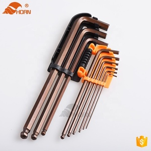 Llave hexagonal cromada Métrica Sea Long Ball Point Trox Head Allan <span class=keywords><strong>Alan</strong></span> Allen Llave hexagonal 1,5mm-32mm Llaves en L - Product Image 5