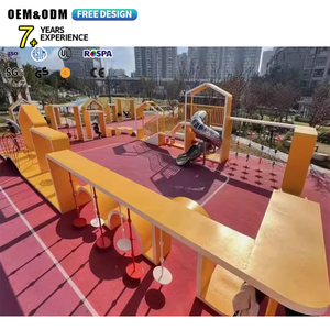 ANSI/svia Modular trẻ em sân chơi ngoài trời thiết bị thép trượt cho trẻ em trong sân chơi thiết lập - Product Image 2